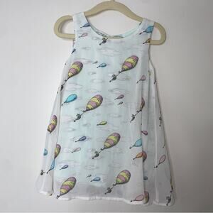 Baby Toddler Girls Dr. Seuss White Oh the Places You'll Go Kids Dress 2T